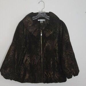 Peter Nygard Brown Jacket Coat